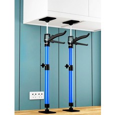 잭서포트 3m 지지봉 커넥터 동바리 천정작업 지지대 이동식 50-115cm 1개, 고정식 115-290cm 1개+보관
