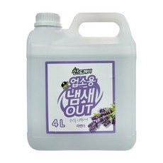 산도깨비 냄새아웃 업소용 실내용 라벤더향 탈취제, 4L, 1개, 라벤더