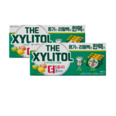 오리온 자일리톨 3가지맛 468g (용기1 + 리필3), 2개