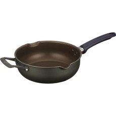 서모스 듀라블 시리즈 멀티 팬 볶음 냄비 24cm 그레이 가스 불 전용 KFK-024W GY