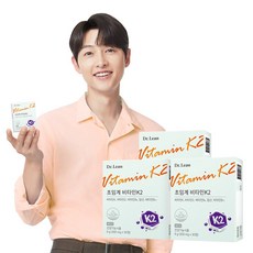 [공식] 닥터린 초임계 비타민 K2, 30정, 3개