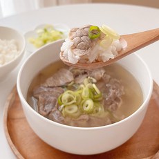 진우린 간편식 맑은 나주곰탕 밀키트, 8개, 500g