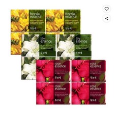 두보레비누(장미 백합 후리지아) 100g 각4개 (합12개), 12개입