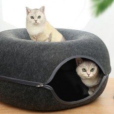 고양이 터널 하우스 숨숨집 원형 구조 쉼 공간, 1개, 상세페이지 참조