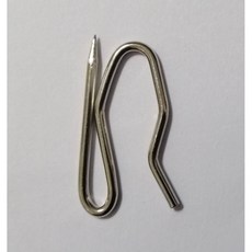 窗簾勾針專用S型鐵勾針，台灣現貨，當天出貨，經濟實惠，安裝便捷, 1個, 一般鐵勾針~2支1元