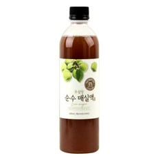 참들애 국내산 100% 무설탕 저당 순수 매실원액 매실청 매실액 500ml, 1개, 1개