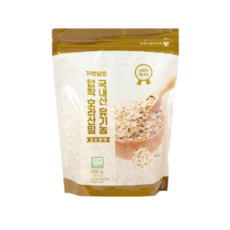 자연담은 국내산 유기농 압착 호라산밀, 1개, 500g