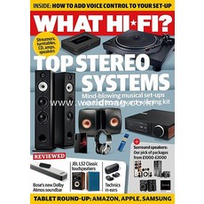 당일발송 What Hi Fi Sound Vision Uk 2022년2월호 오디오 전문 잡지 왓 하이파이 Top Stereo Systems Uk2022년2월호