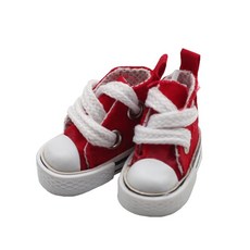 인형 신발 미니어처 악세사리 모형 인형용 미니 캔버스 봉제 양말 액세서리 가지 색상, 2, 1개