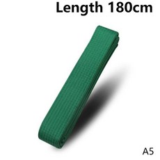 태권도품 겨루기 장비 태권도 컬러 랭킹 벨트 코튼 무술 유도 가라테 합기도 유니폼 1 개, 1개, [05] A5