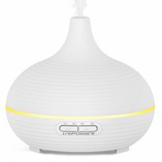 URPOWER 300ml Sleep Diffuser for Bedroom All-Night Essential Oil Diffuser Quiet Ultrasonic Cool