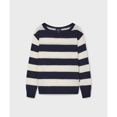 후아유 루즈 핏 스트라이프 풀 오버 WHKAG2345F 417156