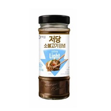 백설 저당 소불고기양념 490g 3개 슈가라이트 양파 듬뿍, 1세트