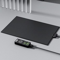 디지털 필름 히터 온열 치어용 보온 어항용 항온매트, 스마트 온도조절 20 x 25cm 13W