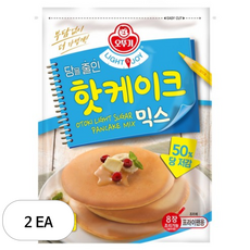 오뚜기 라이트 앤 조이 당을줄인 핫케이크 믹스, 400g, 2개
