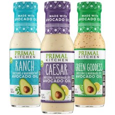 Primal Kitchen 드레싱 세트 랜치 씨저 그린 미국 직배송 236ml 3개