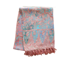 예라온 비치웨어 비키니커버업 해변매트 숄 발리 사롱 코랄 아쿠아비치