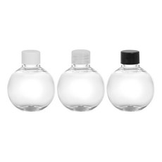 AB60투명 60ml 일반캡 낱개 플라스틱 페트병, 60ml 흰색캡, 1개