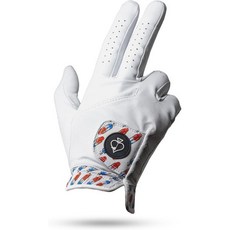 Pins & Aces 핀 에이스 - 로켓 팝 골프 글러브 디자인 프리미엄 AAA 카브레타 가죽 남성 또는 여성용 내구성이 뛰어난 투어 왼손잡이 및 오른손잡이, 오른쪽
