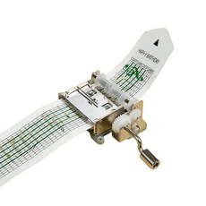 수동 종이오르골 DIY 키트 15 사운드 만들기재료 악보, 30음표 키트