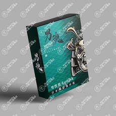 男魂 男用活力 私密保養濕巾 風 林 火 山 5片裝, 1個, 男魂 男用活力保養濕巾-林(5片裝)