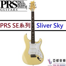 PRS SE Silver Sky 米黃色 電吉他 John Mayer 簽名款, 1個