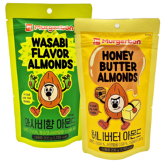 머거본 와사비향 아몬드+허니버터 아몬드