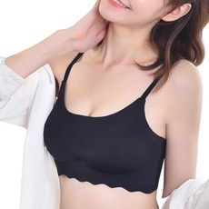 冰絲細肩帶無痕運動內衣