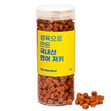 더스탠다드 강아지저키 국내산 노즈워크간식 생육져키, 1개, 1kg, 연어