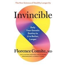 (영문도서)Invincible: Defy Your Genetic Destiny to Live Better Longer Hardcover, Little, Brown Spark, English, 9780316595551 Little, Brown Spark, English, 9780316595551