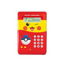 알라딘상사 포켓몬스터 자동 비밀금고, 레드, 1개