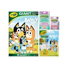 코스트코 크레욜라 블루이 드로잉 세트 1개