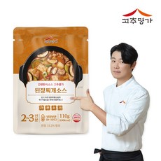[고추명가] 된장찌개소스 110g, 1개, 150g