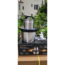 KING STYLE 12L 純銅 雙速電動絞肉機, 6L美規110v大功率四葉刀