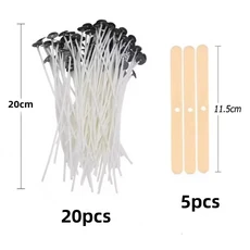DIY 캔들 키트 간장 왁스 만들기 용품 수제 아로마 테라피 밀랍 공예 선물 양초 금형 도구 세트, [01] Candle Making Kit 01