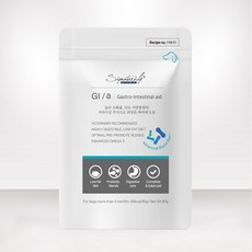 [시그니처바이] Gi/a 지아이에이 강아지 파우치 80g, 소화기능/췌장개선