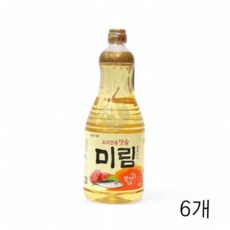 롯데 요리전용 맛술 미림 1.8L X 6개 잡내제거