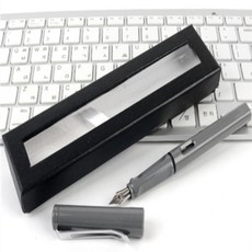 건shop디자인 투명창 만년필 펜 사각 선물상자 투명창펜상자