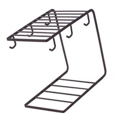 TE 컵걸이 접시 정리대 그릇선반 컵 거치대 주방수납