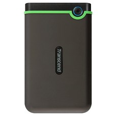 트랜센드 Transcend 2TB USB 31 Gen 1 StoreJet 25M3S SJ25M3S 견고한 외장 하드 드라이브 TS2TSJ25M3, Iron Gray, Type-A_4TB
