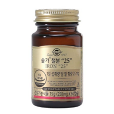 솔가 철분 25, 60정, 1개