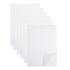 6 장의 끈적 끈적한 수용성 자수 안정제 인쇄 자수 용 용해 가능한 인쇄 용지 세척, 그림처럼, 1개