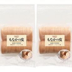 ENORY 모나카 껍질 52매(26세트) 찹쌀 사용 최중피 원형 6.3cm 아이스 최중·수제 최중용 무첨가 지퍼백, 두 봉