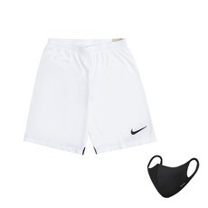 NIKE 簡約印花運動短褲+時尚口罩