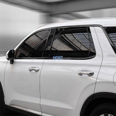 현대 팰리세이드 LX2 2018-2024 차량용 도어 윈도우 글래스 트림 커버 보호 장식 액세서리 스티커