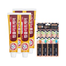 ARM & HAMMER 鐵鎚牌 護理牙膏 178g x 4p + Double S-Nine 牙刷 4p, 1套