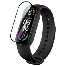 小米 Xiaomi手環 4 5 6 7 8 3D曲面複合熱彎膜 PMMA PC 防刮全螢幕保護貼, Xiaomi 小米手環 8