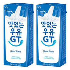맛있는우유 GT 멸균우유 팩우유, 200ml, 1팩