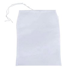 ECYC Ltd 나일론 식품 스트레이너 백 100 메쉬 파인 너트 우유 재사용 등급 두유 필터 주스 요리 베이킹 홈 브루잉 스트링 11.8인치 x 17.7인치, 5.9 x 7.87 inch 15x20cm, 300 Mesh 48 Micron