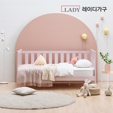 레이디가구 스칸딕 데일리 원목침대 데이베드 DB_필로우탑27_SS, 그레이